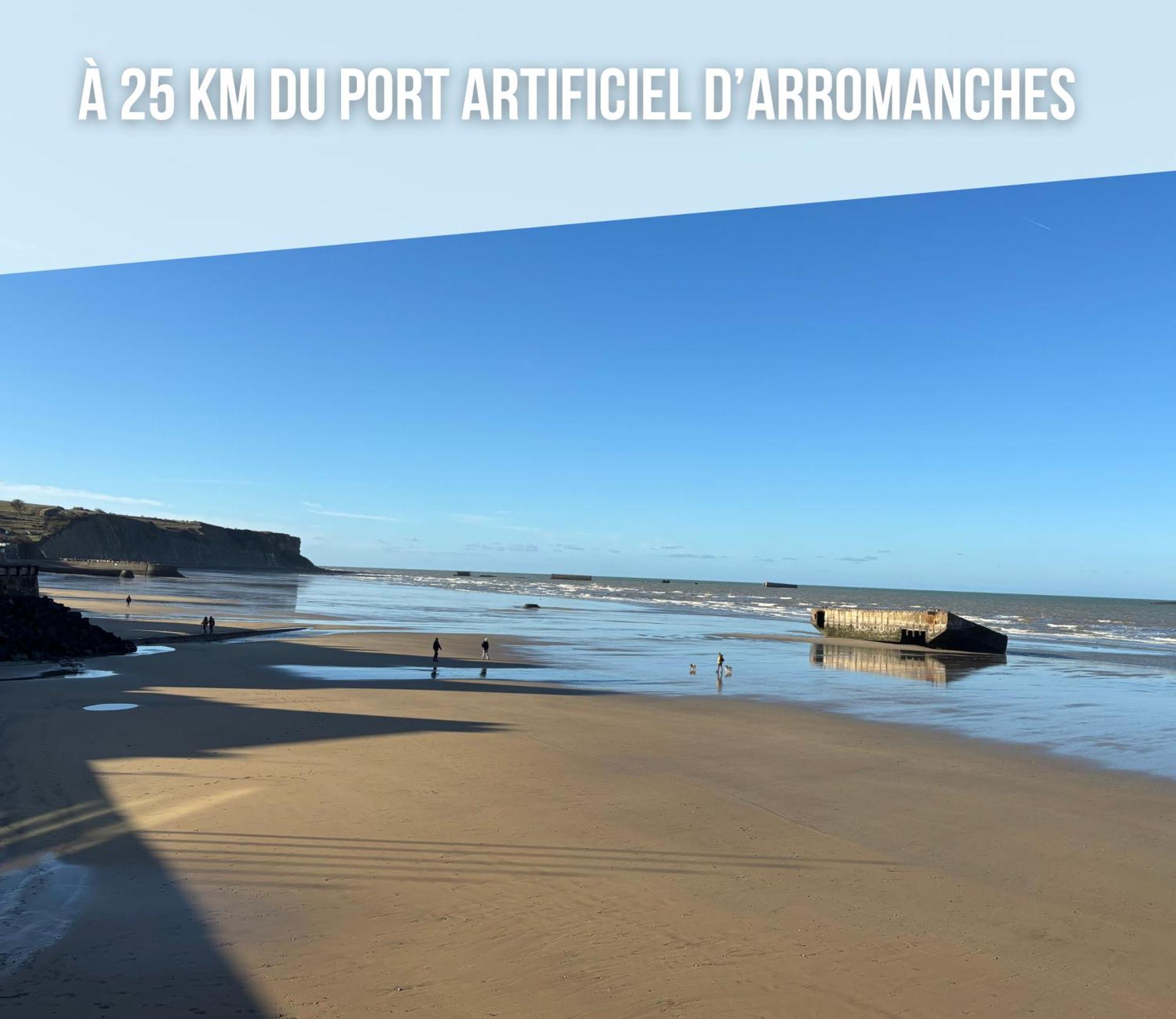 La Fromagerie Maison Lumineuse Et Spacieuse Beau Sejour 5 Ch 2 Wc 1 Sdb Grand Jardin Clos 5Mn A Pied Commerces 10 Mn Plage Omaha Beach Proche Plages Du Debarquement Trevieres Zewnętrze zdjęcie